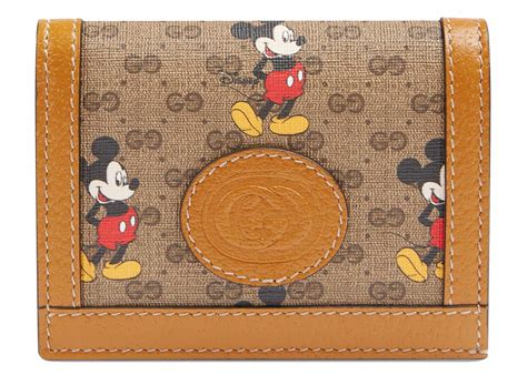 gucci - disney wallet|mickey mouse disney gucci.